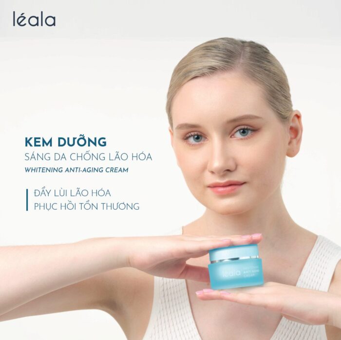 Kem Dưỡng Trắng Chống Lão Hóa WHITENING ANTI - AGING CREAM 9 Kem Dưỡng Da WHITENING ANTI - AGING CREAM 1