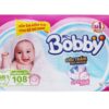 Miếng lót sơ sinh Bobby Newborn 1 108 miếng ( tặng 6 tã dán) 6 mieng lot so sinh bobby newborn 108 mieng cho be duoi 1 thang 201906121555525795