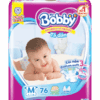 Tã dán Bobby size M 76 miếng ( Tặng kèm 6 miếng ) 6 ta-dan-bobby-size-m-76-mieng