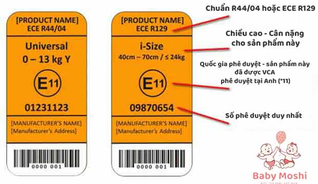 tieu-chuan-UN/ECE R129 i-Size