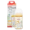 Bình sữa nhựa PPSU Pigeon Softouch Baby-Friendly World cổ rộng 240 ml 3 binh-sua-ppsu-pigeon-softouch-baby-friendly-world-co-rong-240ml-hinh-thu-1