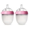 bo-hai-binh-silicone-comotomo-150ml-hong