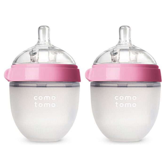 bo-hai-binh-silicone-comotomo-150ml-hong