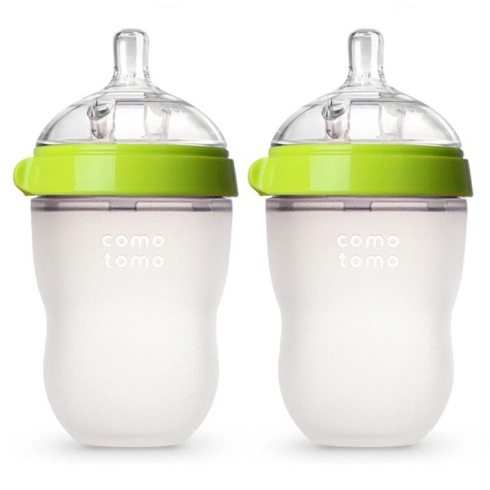 bo hai binh silicone comotomo 250ml xanh 1608698017