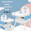 Ghế ăn dặm cho bé Space BaBy 3 trong 1