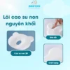 Gối lõm cho bé chất liệu cao su non chống bẹp đầu 8 goi-lom-cao-su-non-chong-bep-dau-2