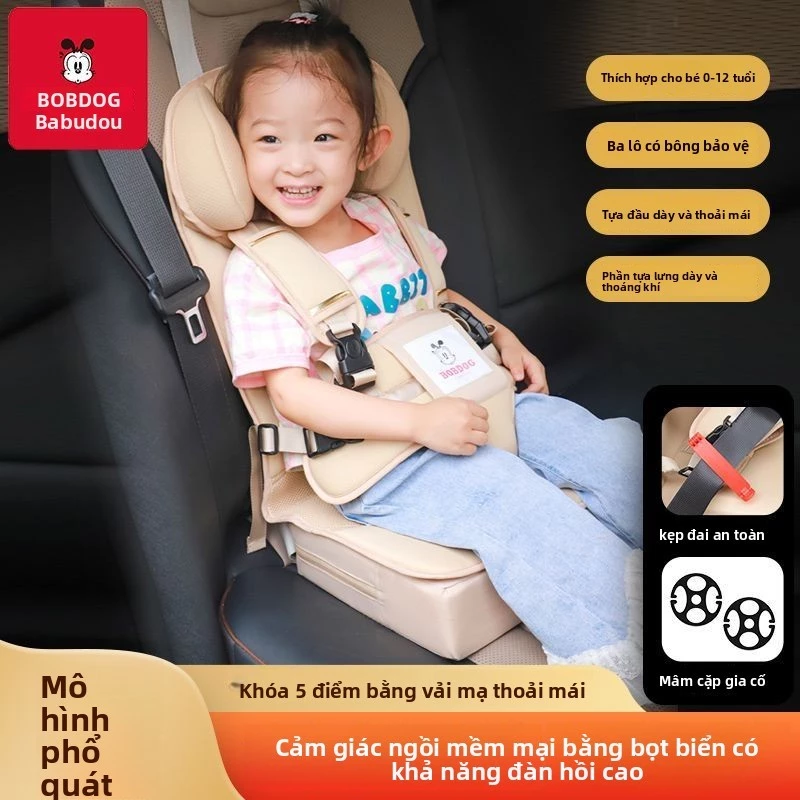 Đai ghế ngồi ô tô an toàn cho bé 9 dem-ngoi-oto-bang-vai-7