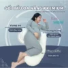 Gối bầu đa năng Easy MOM premium 2in1 vỏ sợi tre 9 goi-bau-da-nang-Easy-MOM-premium-2in1