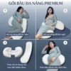Gối bầu đa năng Easy MOM premium 2in1 vỏ sợi tre 12 goi-bau-da-nang-Easy-MOM-premium-2in1-2