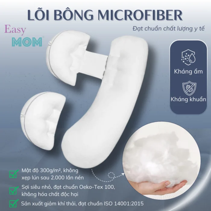 Gối bầu đa năng Easy MOM premium 2in1 vỏ sợi tre 13 goi-bau-da-nang-Easy-MOM-premium-2in1-3