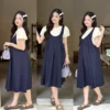 Đầm bầu Boncha công sở form yếm liền phối tay phồng xếp ly tùng trẻ trung cho mẹ mang đi làm 16 dam-bau-boncha-cong-so-form-yem-lien-phoi-tay-phong-xep-ly-07