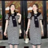 Đầm thun len Movi cổ quàng khăn, họa tiết kẻ ngang trẻ trung 17 dam-thun-len-movi-co-quang-khan-hoa-tiet-ke-ngang-tre-trung-08