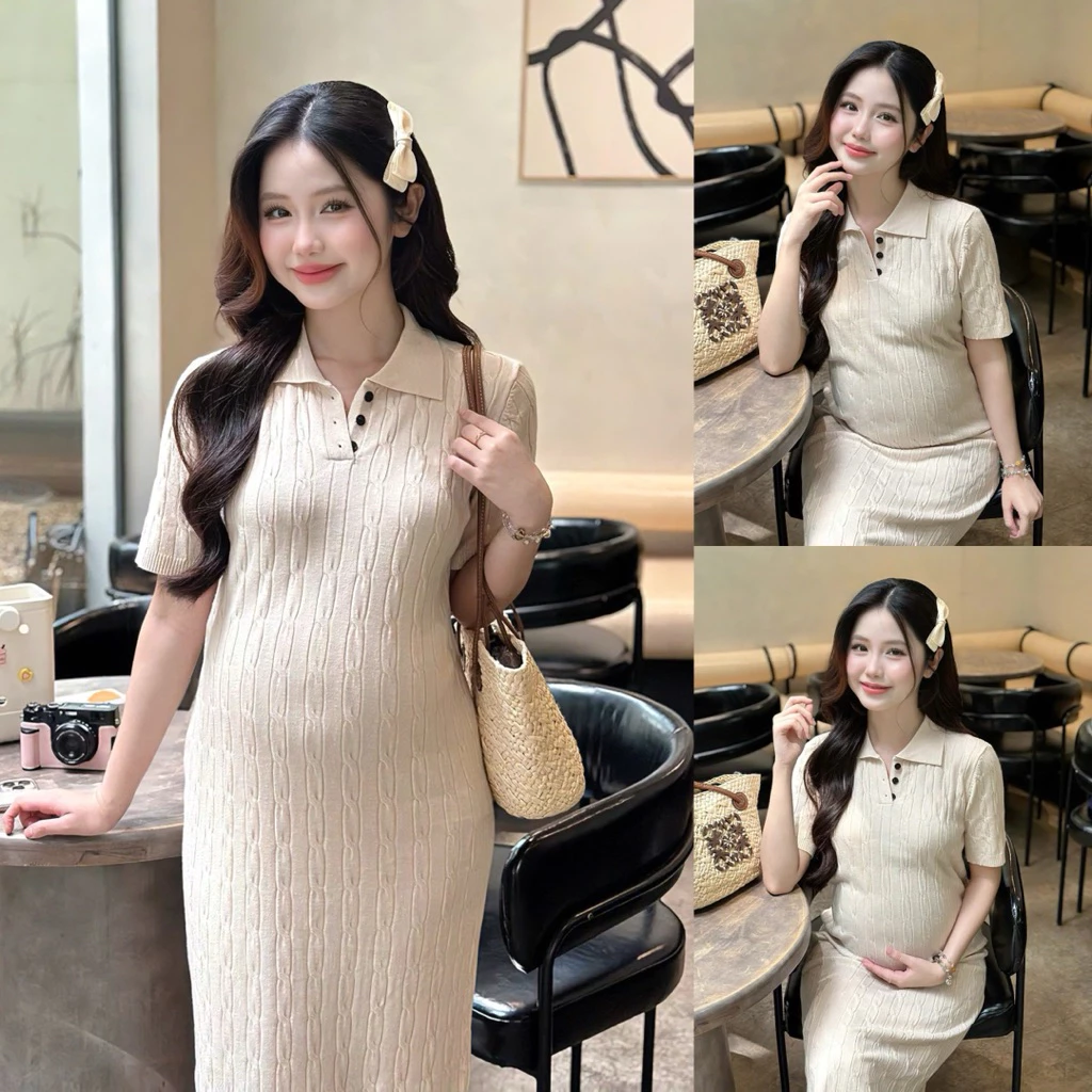 Đầm thun polo len vặn thêu ngựa cổ sơ mi form suông co giãn 16 dam-thun-polo-len-van-theu-ngua-co-so-mi-form-suong-gon-dang-co-gian-02