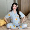 Đồ bộ bầu Evermom C5 dài caro gấu Teddy – mặc cả bầu và sau sinh 13 do-bo-bau-c5-dai-karo-gau-teddy-bau-va-sau-sinh-03