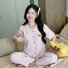Đồ bộ bầu Evermom C5 dài caro gấu Teddy – mặc cả bầu và sau sinh 17 do-bo-bau-c5-dai-karo-gau-teddy-bau-va-sau-sinh-07