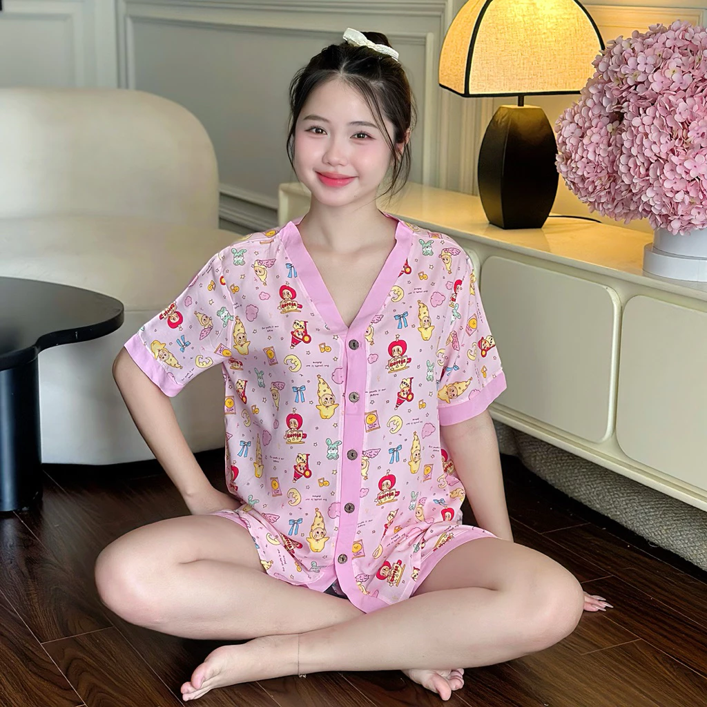 Đồ bộ bầu Evermom đùi tôn 2 da Thái phối màu gài cúc 23 do-bo-bau-dui-ton-hai-da-thai-phoi-mau-gai-cuc-03