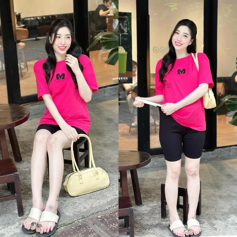 Set đồ bầu áo thun thêu và quần short biker có chun điều chỉnh 29 set-do-bau-ao-thun-theu-va-quan-short-biker-co-chun-dieu-chinh-04