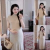 Váy len tay hến chất lông thỏ mềm mịn co giãn 12 vay-len-tay-hen-chat-long-tho-mem-min-co-gian-02