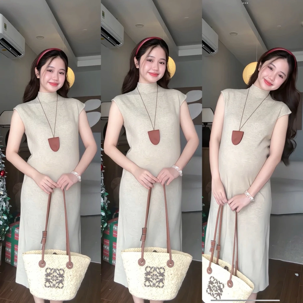 Váy len tay hến chất lông thỏ mềm mịn co giãn 4 vay-len-tay-hen-chat-long-tho-mem-min-co-gian-03