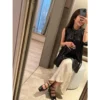 Áo bầu lụa bóng BAOBAO MOM xếp ly dáng A sát nách 16 ao-bau-lua-bong-baobao-mom-xep-ly-dang-a-sat-nach-07