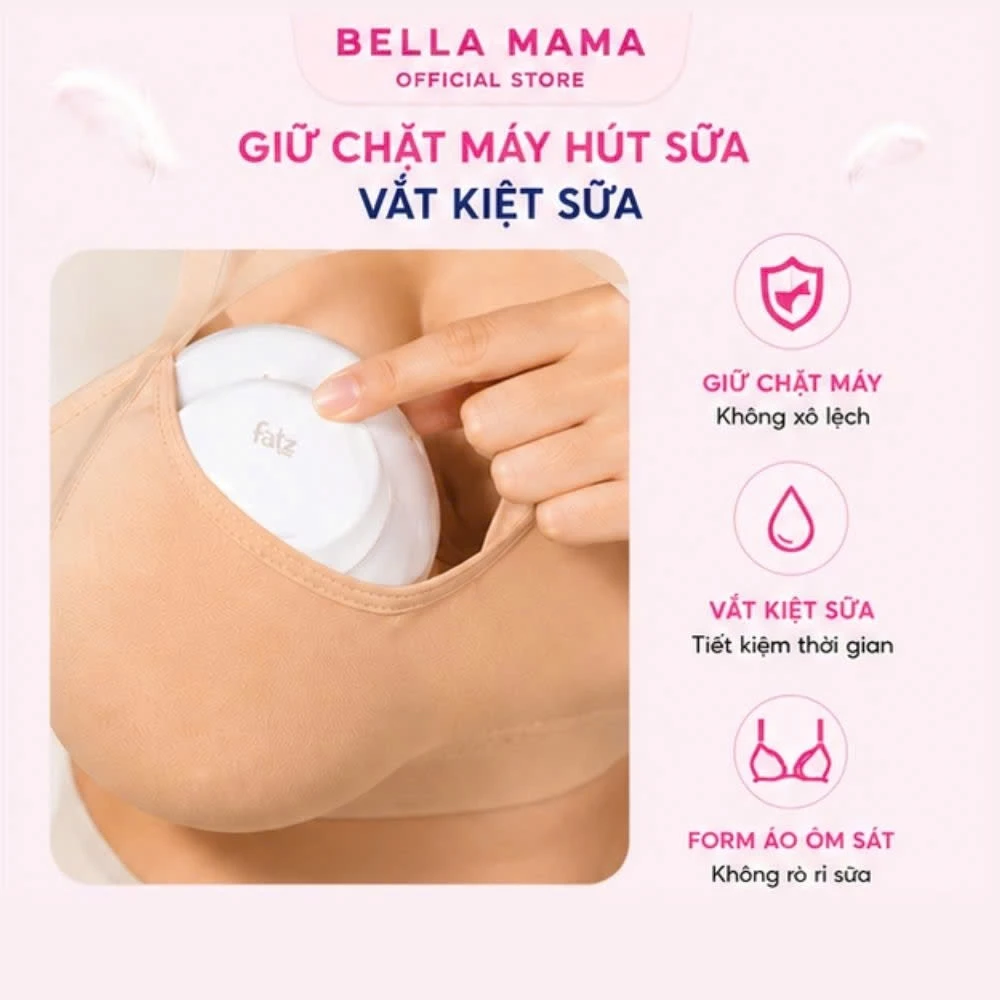 Áo lót bầu và hút sữa Bella Mama A14 không gọng, tiện dùng máy hút sữa không dây 23 ao-lot-bau-va-hut-sua-bella-mama-a14-khong-gong-03