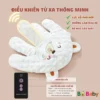 Gối bàn tay vỗ tự động cho bé – remote 3 mức, pin sạc, vỏ tháo giặt 12 goi-ban-tay-vo-tu-dong-cho-be-03