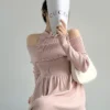 Váy Bầu BAOBAO MOM Đông Cao Cấp 856 Trễ Vai Len Thu Thiết Kế Sang Trọng Tôn Dáng - đồ bầu 13 vay-bau-baobao-mom-856-tre-vai-len-thu-dong-sang-trong-03