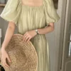 Váy bầu BAOBAO MOM tay bồng vải Tencel dáng suông 13 vay-bau-baobao-mom-tay-bong-vai-tencel-dang-suong-02