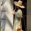 Váy bầu BAOBAO MOM tay bồng vải Tencel dáng suông 18 vay-bau-baobao-mom-tay-bong-vai-tencel-dang-suong-07